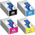New, Pre-Owned - Epson SJIC22P (C33S02060) New, Pre-Owned - Black & Color Ink Cartridge-4 Pack