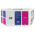 New, Pre-Owned - HP 90 400ml Value Pack Magenta Ink Cartridge, Printhead and Cleaner C5080A