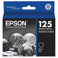 New, Pre-Owned - Epson T125 Standard Yield Black Ink Cartridge, T125120