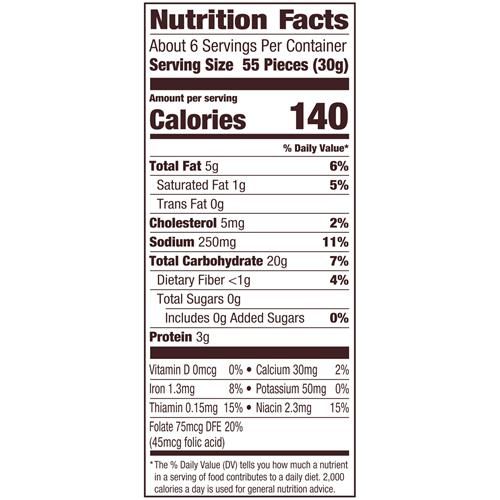 Goldfish Cheddar Cheese Crackers, Baked Snack Crackers, 6.6 Oz Bag