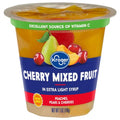 Kroger Cherry Fruit Medley Fruit Cup 7 oz