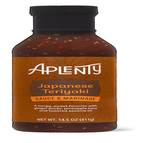 Aplenty Japanese Teriyaki Sauce & Marinade, 14.5 Oz