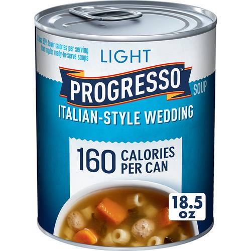 Progresso Light, Italian-Style Wedding Canned Soup, 18.5 Oz