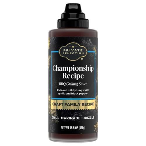 Private Selection Championship Style BBQ Grilling Sauce 15.5 oz