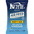Kettle Brand Potato Chips, Air Fried Sea Salt And Vinegar Kettle Chips, 11.25 Oz Party Size Bag