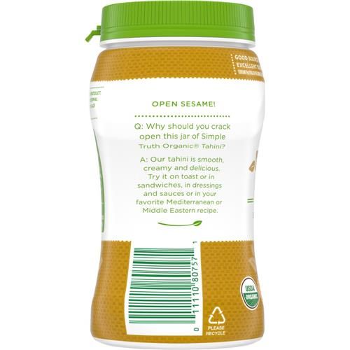 Simple Truth Organic Tahini 16 oz