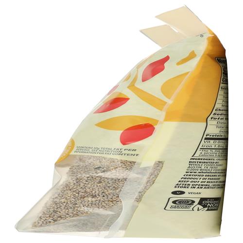 Whole Foods Market Organic White Chia Seed, 15 Oz