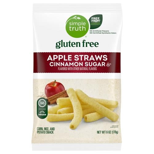Simple Truth Cinnamon Sugar Apple Straws Chips 6 oz