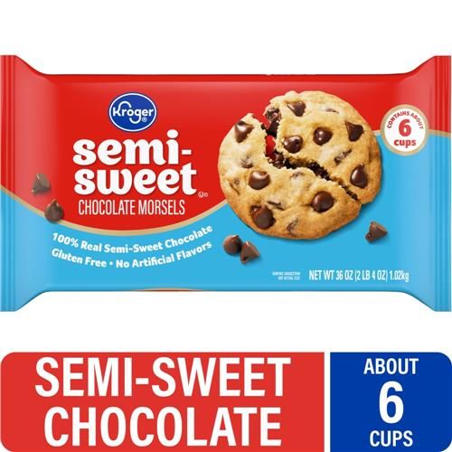 Kroger Semi Sweet Chocolate Baking Chips 36 oz