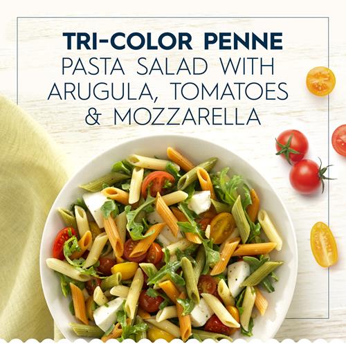 Barilla Tri-Color Penne Pasta, 12 Oz. Box - Non-Gmo Pasta Made With Durum Wheat Semolina - Kosher Certified Pasta