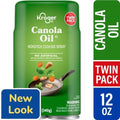 Kroger Canola Oil Cooking Spray 2 ct / 6 oz