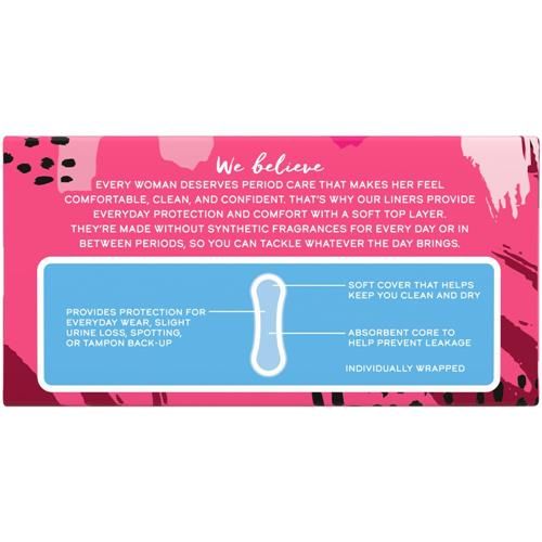 Kroger Liners Thin Unscented 7 count