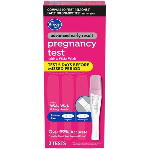 Kroger Advanced Early Result Pregnancy Test 2 ct