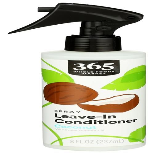 Whole Foods Market, Leave-In Conditioner Spray With Sweet Almond Oil, Coconut Scent, 8 Fl Oz