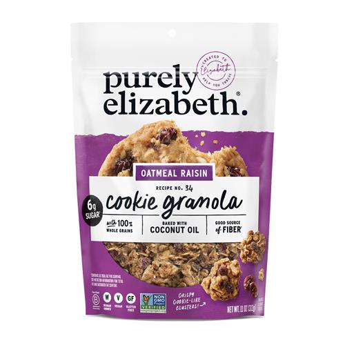 Purely Elizabeth Granola Ckie Oatml Raisn 11 Oz