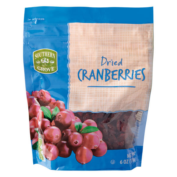 Southern Grove Dried  Cranberries,  6 oz
