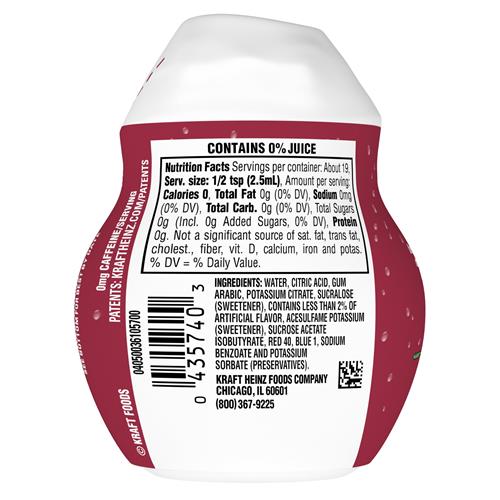 Kool-Aid Cherry Liquid Drink Mix 1.62 Fl Oz Bottle