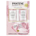 Pantene Nutrient Blends Miracle Moisture Boost Rose Water Shampoo & Conditioner Dual Pack For Dry Hair, Sulfate Free