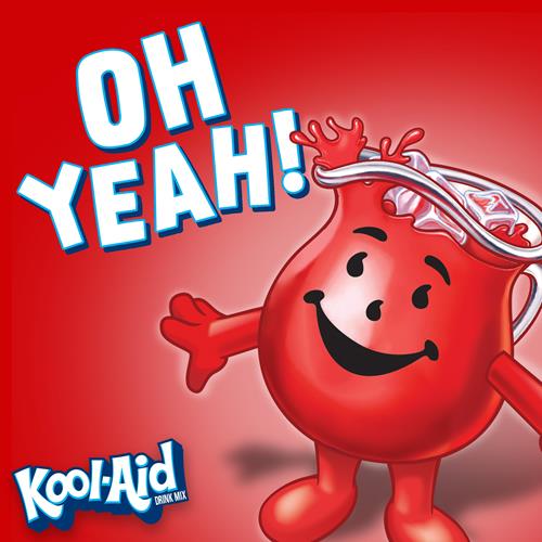 Kool-Aid Caffiene Free Jumbo Cherry Sweetened Powdered Drink Mix 1 Count 63 Oz Canister