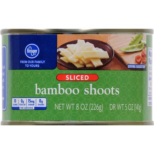 Kroger Sliced Bamboo Shoots 8 oz