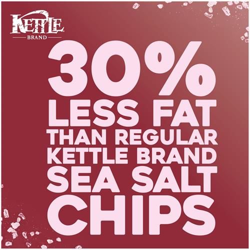 Kettle Brand Potato Chips, Air Fried Himalayan Salt Kettle Chips, 11.25 Oz Party Size Bag