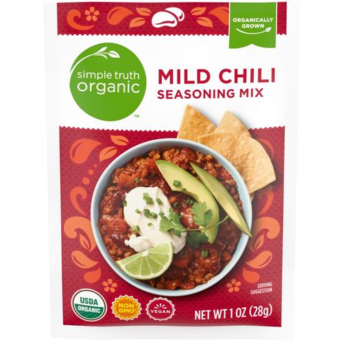 Simple Truth Organic Mild Chili Seasoning Mix 1 oz