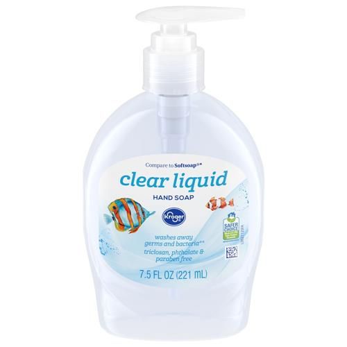Kroger Clear Liquid Hand Soap 7.5 fl oz