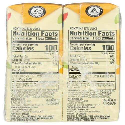 Wild Kratts, Organic Leaping Lemonade, 8 Pack