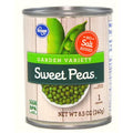 Kroger No Salt Added Garden Variety Sweet Peas 8.5 oz