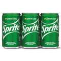 Coca-Cola Sprite Mini Cans - 6 Pack, 7.5 fl oz
