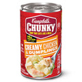 Campbell's Chunky Creamy Chicken & Dumplings Soup, 18.8 oz Can
