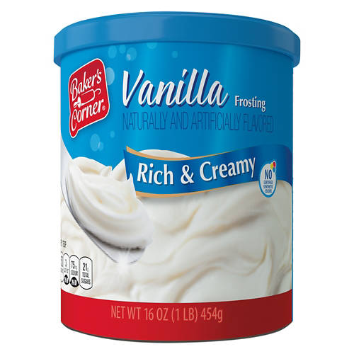 Baker's Corner Vanilla  Frosting, 16 oz