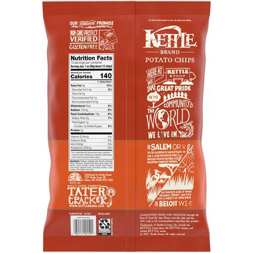 Kettle Brand Potato Chips Backyard Barbeque, 13 Oz