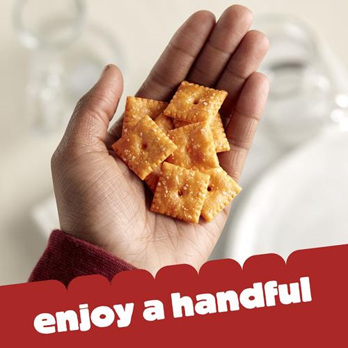 Cheez-It Cheese Crackers, Baked Snack Crackers, Lunch Snacks, Grab N Go, Original, 12Oz Box (12 Packs)