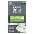 Dove Men + Care 3 In 1 Cleanser For Body, Face, And Shaving To Clean And Hydrate Skin Extra Fresh Body And Facial Cleanser More Moisturizing Than Bar Soap 3.75 Oz 6 Bars