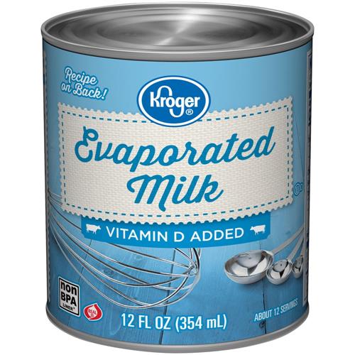 Kroger Evaporated Milk 12 fl oz