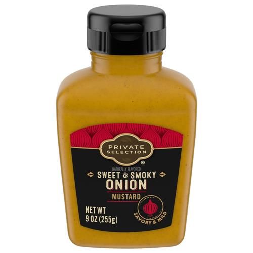 Private Selection Sweet & Smoky Onion Mustard 9 oz