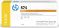 New, Pre-owned, HP 624 775ml Yellow Stitch Dye Sublimation Ink Cartridges, 2LL56A