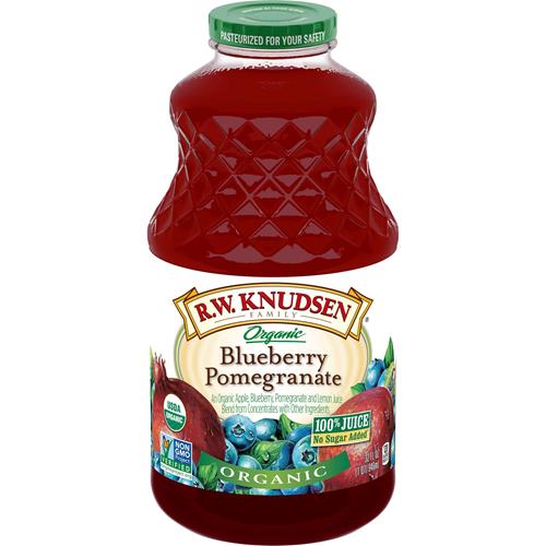 R.W. Knudsen Organic Blueberry Pomegranate Juice, 32 Fz