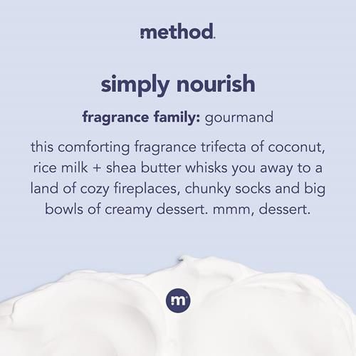 Method Body Wash, Simply Nourish, Paraben And Phthalate Free, Biodegradable Formula, 18 Oz (Pack Of 1)