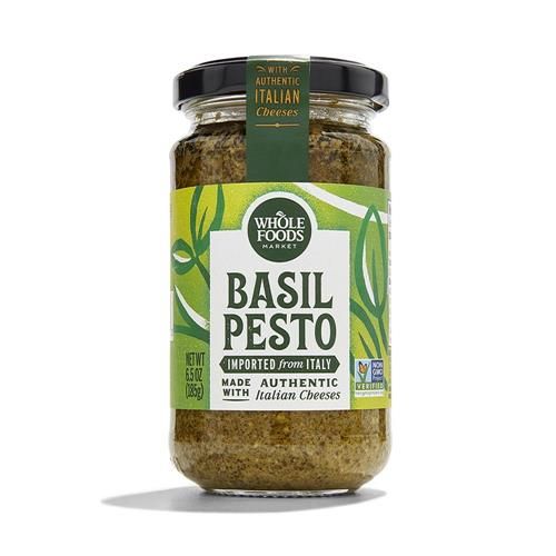 Whole Foods Market, Basil Pesto, 6.5 Ounce