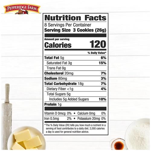 Pepperidge Farm Chessmen Butter Cookies, 7.25 Oz. Bag (Packaging May Vary)