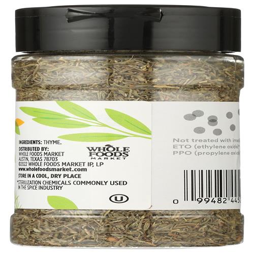 Whole Foods Market, Thyme , .49 Oz