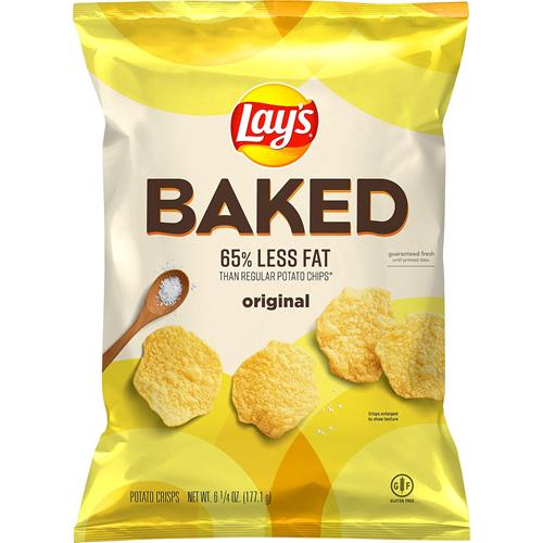 Lays Baked Potato Crisps, Original, 6.25 Oz