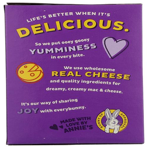 Annies Homegrown, Macaroni And Cheese, 10.5 Ounce
