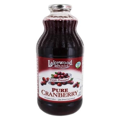 Lakewood, Pure Cranberry Juice, 32 Oz