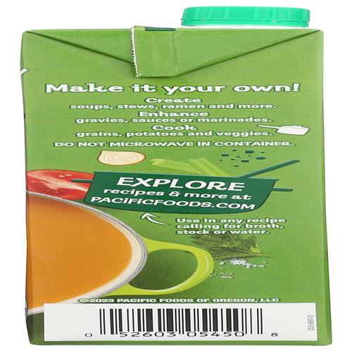 Pacific Foods Organic Low Sodium Vegetable Broth, 32 Oz