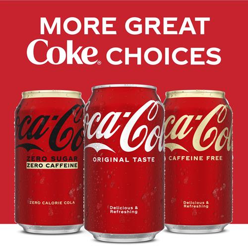 Caffeine Free Coca-Cola, 12 Fl Oz, 12 Pack