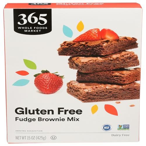 Whole Foods Market, Gluten-Free Brownie Mix, 15 Ounce