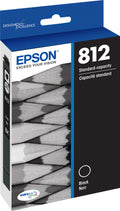 New, Pre-Owned - Epson 812 Black Standard Yield Ink Cartridge (T812120-S)